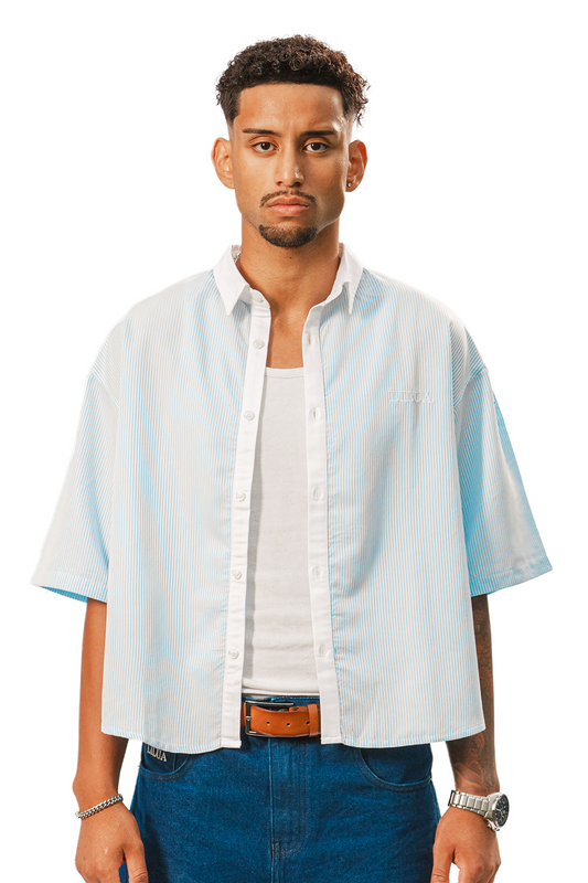 Striped Shirt "AZUR"