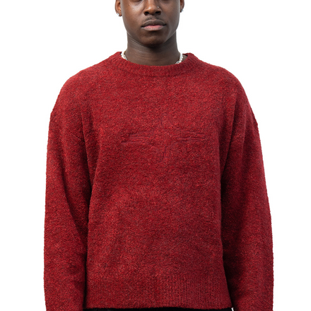 Knit Sweater "ROUGE DE RIO"